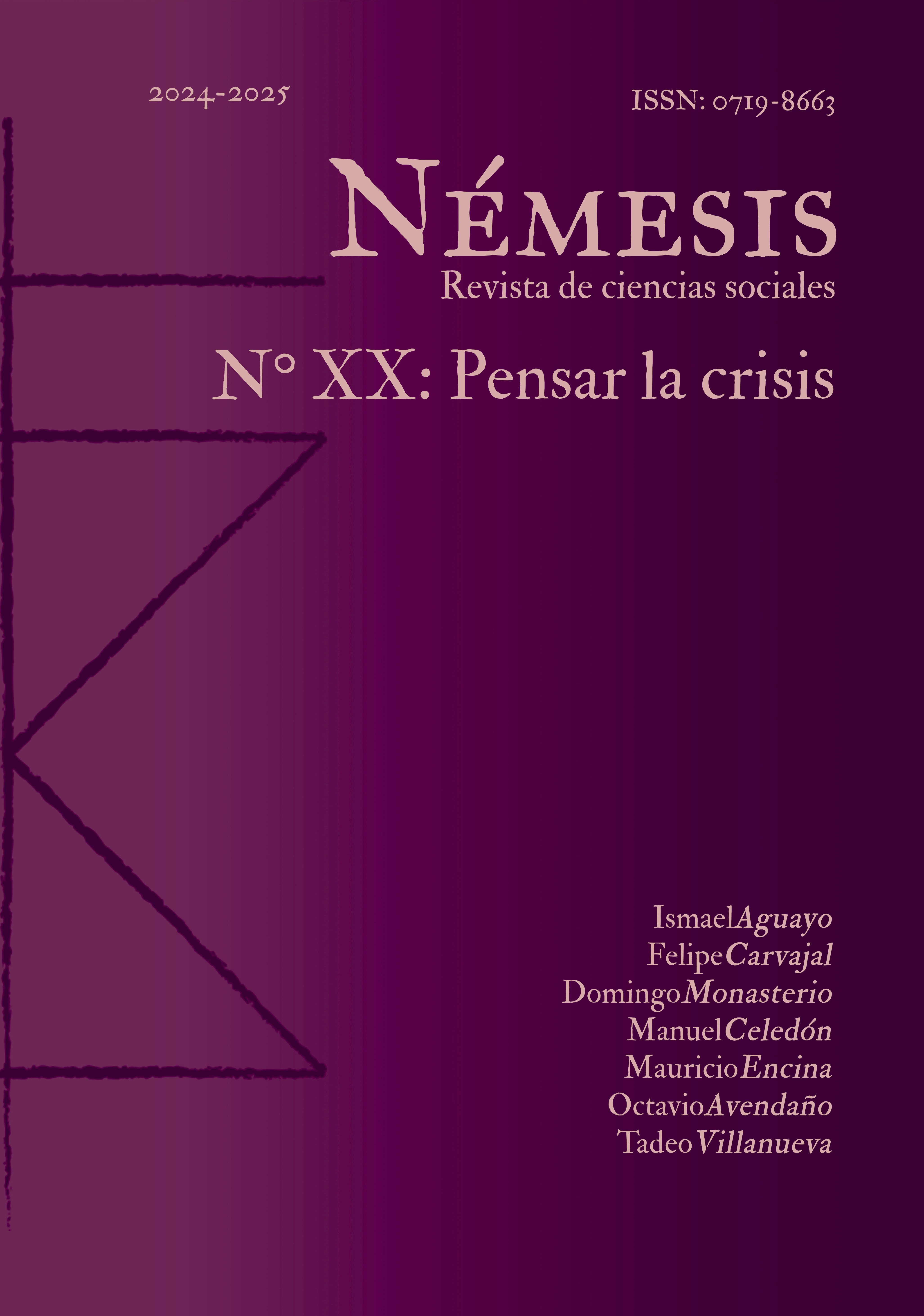 											Ver Núm. 20 (2025): Pensar la Crisis
										